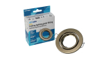 Ceiling lighting point fitting VEPA round adjustable brass
